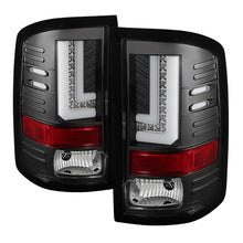 Carica l&#39;immagine nel visualizzatore di Gallery, Spyder GMC Sierra 14-16 LED Tail Lights Black ALT-YD-GS14-LBLED-BK