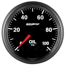 Laden Sie das Bild in den Galerie-Viewer, Autometer Elite 52mm Oil Pressure Peak and Warn Gauge w/ Electonic Control