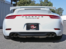 Laden Sie das Bild in den Galerie-Viewer, aFe MACHForce XP 12-16 Porsche 911 Carrera H6-3.8L SS-304 Cat-Back Exhaust w/Carbon Fiber Tips