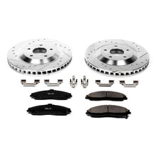 Charger l&#39;image dans la galerie, Power Stop 2004 Cadillac XLR Front Z23 Evolution Sport Brake Kit