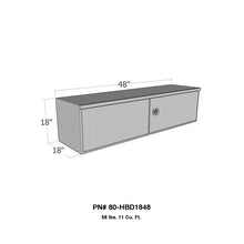 गैलरी व्यूवर में इमेज लोड करें, Westin/Brute HD Under Body 18in x 48in Barn Door w/ 3 Part Latch - Aluminum