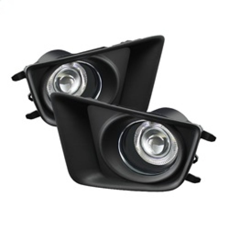 Spyder Toyota Tacoma 2012-2015 Halo Projector Fog Lights w/Switch Clear FL-P-TTA2012-HL