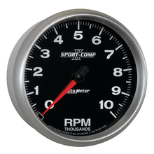 Laden Sie das Bild in den Galerie-Viewer, Autometer Sport-Comp II 5 inch 0-10000 RPM In Dash Tachometer