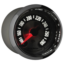 Cargar imagen en el visor de la galería, Autometer American Muscle 2-1/16in Full Sweep Electric Digital Stepper 140-280 Deg F Oil Temp Gauge