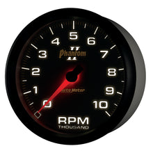 Charger l&#39;image dans la galerie, Autometer Phantom II 5in Electrical 10K RPM In-Dash Tachometer