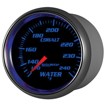 Carica l&#39;immagine nel visualizzatore di Gallery, Autometer Cobalt 66mm 120-240 Degree F Mechanical Water Temperature Gauge