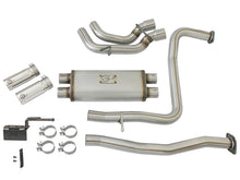 Carica l&#39;immagine nel visualizzatore di Gallery, aFe POWER Rebel Series 2-1/2in 409 SS Cat Back Exhaust w/ Polished Tips 16-17 Nissan Titan V8 5.6L