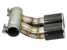 Cargar imagen en el visor de la galería, aFe Power 13-14 Porsche Cayman S / Boxster S Carbon Fiber Exhaust Tip Upgrade