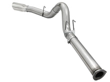 Laden Sie das Bild in den Galerie-Viewer, aFe Atlas Exhausts 5in DPF-Back Aluminized Steel Exhaust 2015 Ford Diesel V8 6.7L (td) Polished Tip