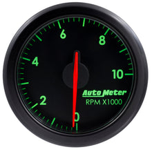 Carica l&#39;immagine nel visualizzatore di Gallery, Autometer Airdrive 2-1/6in Tachometer Gauge 0-10K RMP - Black