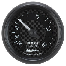 Laden Sie das Bild in den Galerie-Viewer, Autometer GT Series 52mm Mechanical 30 In Hg/30 psi Vacuum/Boost Gauge