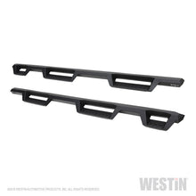 Laden Sie das Bild in den Galerie-Viewer, Westin 2019 Chevrolet Silverado/Sierra 1500 (5.5ft) Drop Wheel to Wheel Nerf Step Bars - Txt Black