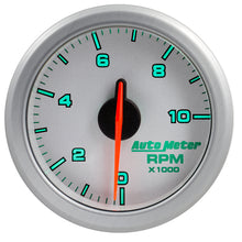 Carica l&#39;immagine nel visualizzatore di Gallery, Autometer Airdrive 2-1/6in Tachometer Gauge 0-10K RMP - Silver