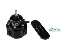 Laden Sie das Bild in den Galerie-Viewer, AEM Universal Black Adjustable Fuel Pressure Regulator