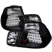 Load image into Gallery viewer, Spyder BMW E46 3-Series 99-01 4Dr LED Tail Lights Black ALT-YD-BE4699-4D-LED-BK