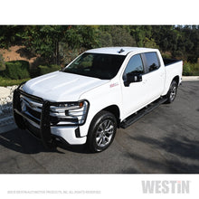 गैलरी व्यूवर में इमेज लोड करें, Westin 2019 Chevrolet Silverado/Sierra 1500 Crew Cab (5.5ft) R5 Modular Nerf Step Bars - Black