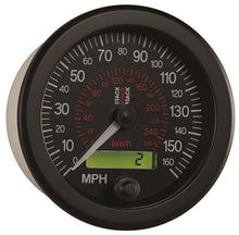 Laden Sie das Bild in den Galerie-Viewer, Autometer Stack Instruments 88MM 0-160 MPH / 260 KM/H Programmable Speedometer - Black