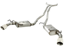 Cargar imagen en el visor de la galería, aFe MACHForce XP Exhaust 2.5in Stainless Steel CB/10-13 Chevy Camaro V6-3.6L (td) (polished tip)