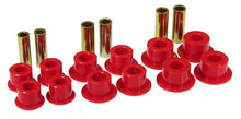 Carica l&#39;immagine nel visualizzatore di Gallery, Prothane 99-14 Chevy Silverado 1500/2500 2/4wd Rear Spring Bushings - Red