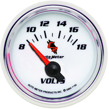 Cargar imagen en el visor de la galería, Autometer C2 2-1/16in Electric 18V Voltmeter Gauge