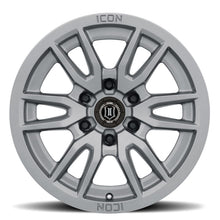 Charger l&#39;image dans la galerie, ICON Vector 6 17x8.5 6x135 6mm Offset 5in BS 87.1mm Bore Titanium Wheel