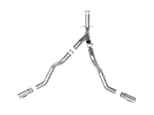 Carica l&#39;immagine nel visualizzatore di Gallery, aFe Large Bore-HD 4in 409SS DPF-Back Exhaust System w/Polished Tips 20 GM Diesel Trucks V8-6.6L