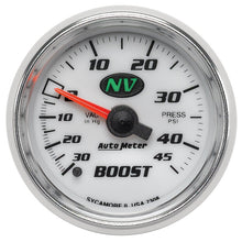 Carica l&#39;immagine nel visualizzatore di Gallery, Autometer 52mm Mechanical 30 In Hg-Vac/45 PSI Vacuum / Boost Gauge