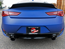 Cargar imagen en el visor de la galería, aFe POWER Takeda 2.5in 304 SS CB Exhaust w/ Black Tips 17-19 Infiniti Q60 V6-3.0L (tt)