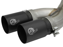 Cargar imagen en el visor de la galería, aFe Rebel Series 3-1/2in 409 SS Cat-Back Exhaust System w/Black Tip RAM 2500/3500 14-17 V8 6.4L