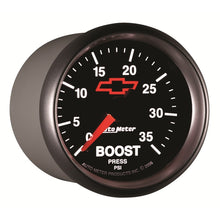 Laden Sie das Bild in den Galerie-Viewer, Autometer GM Mechanical 52mm 0-35 PSI Boost Gauge