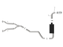 Charger l&#39;image dans la galerie, aFe Large Bore HD 3in 304 SS Cat-Back Exhaust w/ Polished Tips 14-19 Jeep Grand Cherokee V6-3.6L