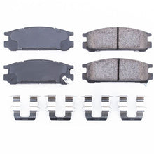 Carica l&#39;immagine nel visualizzatore di Gallery, Power Stop 93-96 Subaru Impreza Rear Z17 Evolution Ceramic Brake Pads w/Hardware