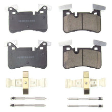 Charger l&#39;image dans la galerie, Power Stop 2012 Mercedes-Benz C63 AMG Rear Z17 Evolution Ceramic Brake Pads w/Hardware