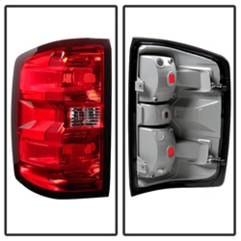 Xtune Chevy Silverado 2014-2016 Driver Side Tail Lights - OEM Left ALT-JH-CS14-OE-L