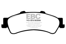 Charger l&#39;image dans la galerie, EBC 03-05 Chevrolet Astro Van 2WD Extra Duty Rear Brake Pads