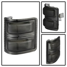 Load image into Gallery viewer, xTune Ford Superduty 08-14 F250-F550 Amber LED Mirror Signal Lens - Smoke ACC-LED-FDSD08-MR-SM