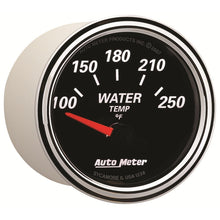 Laden Sie das Bild in den Galerie-Viewer, Autometer Designer Black II 52mm 250 Deg F Water Temp Gauge