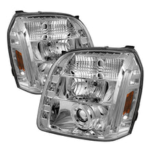 Load image into Gallery viewer, Spyder GMC Yukon 07-14/GMC Yukon XL 07-14 Projector Headlights LED Halo LED Chrome PRO-YD-GY07-HL-C