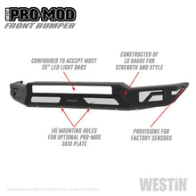 गैलरी व्यूवर में इमेज लोड करें, Westin 16-20 Toyota Tacoma Pro-Mod Front Bumper