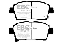 Charger l&#39;image dans la galerie, EBC 03-07 Scion XA 1.5 Ultimax2 Front Brake Pads