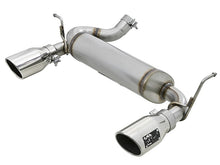 Carica l&#39;immagine nel visualizzatore di Gallery, aFe Rebel Series 2.5in 409 SS Axle-Back Exhaust w/Polished Tips 07+ Jeep Wrangler (JK) V6 3.6L/3.8L