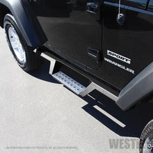 गैलरी व्यूवर में इमेज लोड करें, Westin 07-18 Jeep Wrangler JK 2dr. HDX Stainless Drop Nerf Step Bars - Tex. Blk