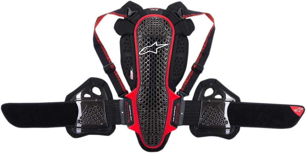 ALPINESTARS Nucleon KR-3 Back Protector - Black/Red - XS 6504718-13-XS