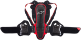 ALPINESTARS Nucleon KR-3 Back Protector - Black/Red - Small 6504718-13-S