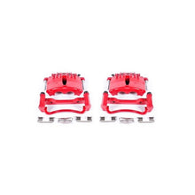 गैलरी व्यूवर में इमेज लोड करें, Power Stop 99-02 Ford Mustang Front Red Calipers w/Brackets - Pair