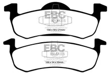 Laden Sie das Bild in den Galerie-Viewer, EBC 07-09 Ford Expedition 5.4 2WD Extra Duty Rear Brake Pads