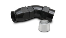 Carica l&#39;immagine nel visualizzatore di Gallery, Vibrant -10AN 45 Degree Hose End Fitting for PTFE Lined Hose