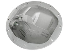 Laden Sie das Bild in den Galerie-Viewer, aFe Power Street Series Front Differential Cover Raw w/ Machined Fins 13-18 RAM V8 5.7/6.4L