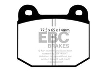 Cargar imagen en el visor de la galería, EBC 08+ Lotus 2-Eleven 1.8 Supercharged Redstuff Front Brake Pads