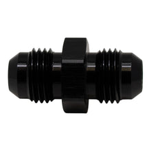 Charger l&#39;image dans la galerie, DeatschWerks 6AN Male Flare to 6AN Male Flare Coupler - Anodized Matte Black